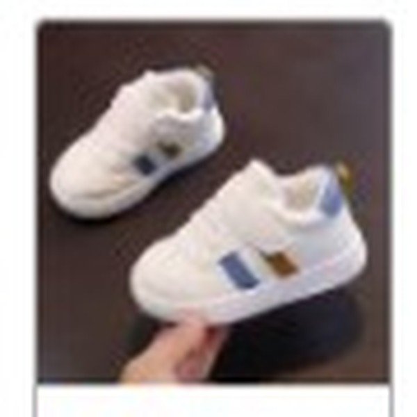 Boys' Toddler Shoes for Spring/Autumn, Soft-Soled Children's Shoes for 1-2 and a Half Year Old, Girls' Spring/Autumn Breathable Shoes, Children's Small White Sole Shoes